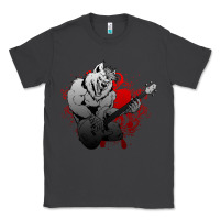 Smoke Guitar Player Gift Guitarist Guitar Classic Tee - lanVoArt