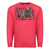 Cardinal living on lake time Premium Sweatshirt - CowhideDigitalArt