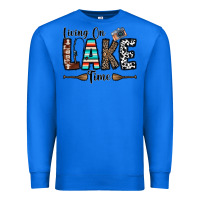 True Royal living on lake time Premium Sweatshirt - CowhideDigitalArt