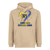 Mushroom world down syndrome symbol Heavyweight Hoodie - Artiststas