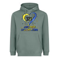 Sage world down syndrome symbol Heavyweight Hoodie - Artiststas