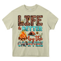 Mossy life is better by the campfire Heavy Core Tee - JahusDesignShop