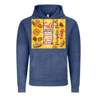 Vintage Denim pumpkin pie and family Vintage Hoodie - TumblerDesignByShophia