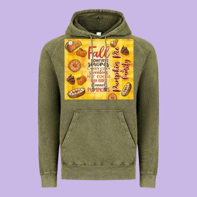 Pumpkin Pie And Family Vintage Hoodie Designed By Tumblerdesignbyshophia