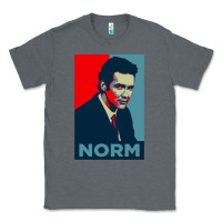 Charcoal Heather norm macdonald political poster Classic Tee - lanVoArt