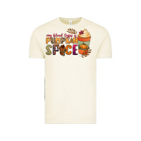 Vintage Arctic my blood type is pumpkin spice Vintage Tee - NancyCooperArtShop