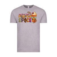 Vintage Zinc my blood type is pumpkin spice Vintage Tee - NancyCooperArtShop