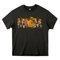 Asphalt Western Mom With Pumpkins Heavy Core Tee - BundleAndBundleShop