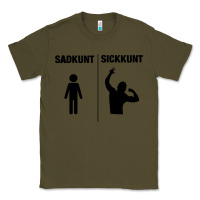 Army Green zyzz sadkunt sickkunt gym bodybuilding motivational aesthetic veni vid Classic Tee - lanVoArt