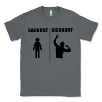 Charcoal Heather zyzz sadkunt sickkunt gym bodybuilding motivational aesthetic veni vid Classic Tee - lanVoArt