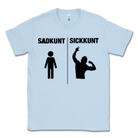 Dusty Blue zyzz sadkunt sickkunt gym bodybuilding motivational aesthetic veni vid Classic Tee - lanVoArt