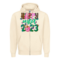 Sandshell Happy Easter Zipper Hoodie - CowhideDigitalArt