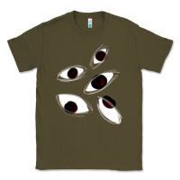 Army Green weirdcore staring Classic Tee - lanVoArt