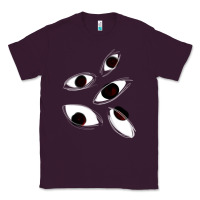 Plum weirdcore staring Classic Tee - lanVoArt