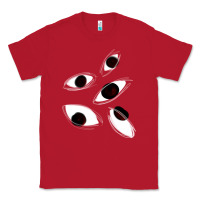 Red weirdcore staring Classic Tee - lanVoArt