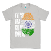 Moon Dust IT'S IN MY DNA India Flag Indian Classic Tee - lanVoArt