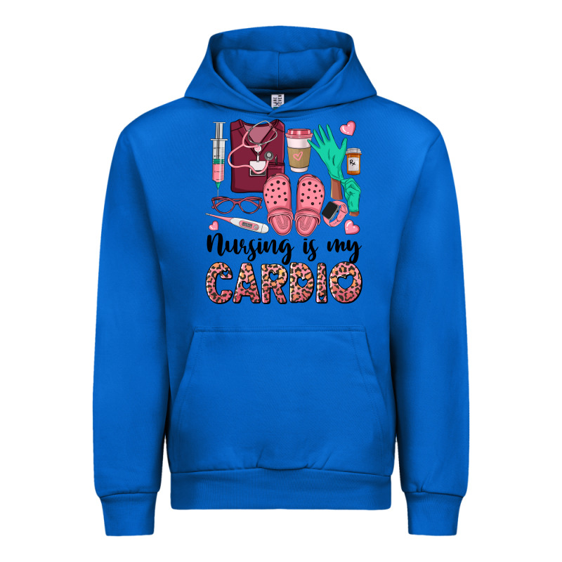 Nursing Is My Cardio Urban Hoodie by BarkalooDesign | Teevron