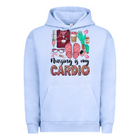 Pigment Grape Ice nursing is my cardio Urban Hoodie - BarkalooDesign
