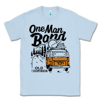 Dusty Blue old dominion one man Classic Tee - lanVoArt