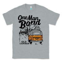 Heather Grey old dominion one man Classic Tee - lanVoArt
