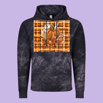 Fall Vibes And That Nurse Life Vintage Hoodie Designed By Tumblerdesignbyshophia