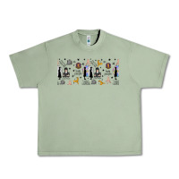 Oil Green gothic girl and colorful girl Urban Heavy Tee - TumblerDesignByShophia