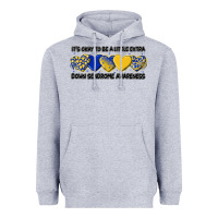 Heather Grey its okay to be little extra Heavyweight Hoodie - Artiststas