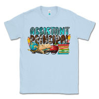 Dusty Blue assistant principal Classic Tee - NancyCooperArtShop