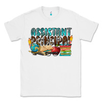 White assistant principal Classic Tee - NancyCooperArtShop