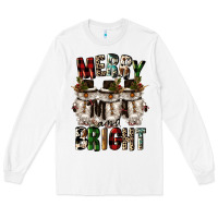 Merry And Bright Long Sleeve Tee | Teevron