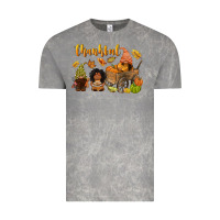 Cloud Rock Thankful afro gnome Vintage Tee - NancyCooperArtShop
