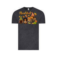 Vintage Black Thankful afro gnome Vintage Tee - NancyCooperArtShop