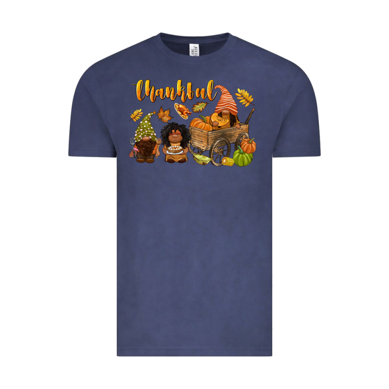 Thankful Afro Gnome Vintage Tee by NancyCooperArtShop | Teevron