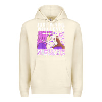 Sandshell anime cat anime stuff Premium Hoodie - lanVoArt
