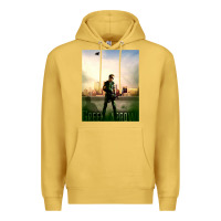 Antique Gold green arrow Premium Hoodie - lanVoArt