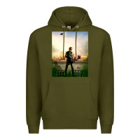Army Green green arrow Premium Hoodie - lanVoArt