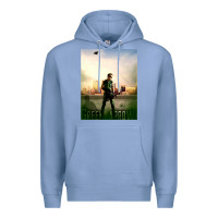 Colony Blue green arrow Premium Hoodie - lanVoArt
