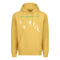 Antique Gold psychedelic furs music travel Premium Hoodie - lanVoArt