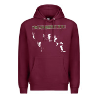 Burgundy psychedelic furs music travel Premium Hoodie - lanVoArt
