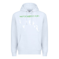 White psychedelic furs music travel Premium Hoodie - lanVoArt