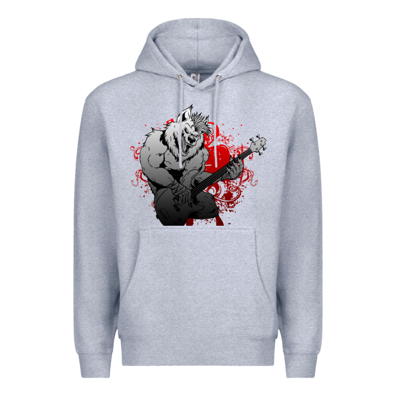 Guitar Player Gift Guitarist Guitar Premium Hoodie by lanVoArt | Teevron