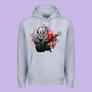 Guitar Player Gift Guitarist Guitar Premium Hoodie Designed By Lanvoart