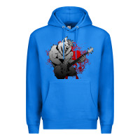 True Royal Guitar Player Gift Guitarist Guitar Premium Hoodie - lanVoArt
