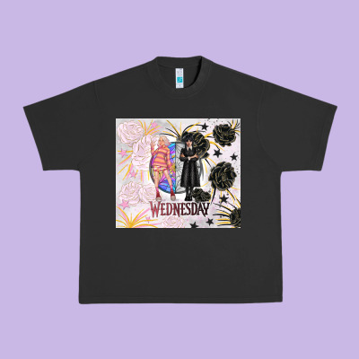 Gothic Girl And Colorful Girl Best Friends With Ro Urban Heavy Tee Designed By Tumblerdesignbyshophia