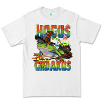 White Hocus Croakus Halloween Frog Premium Tee - LillyAllenDesigns