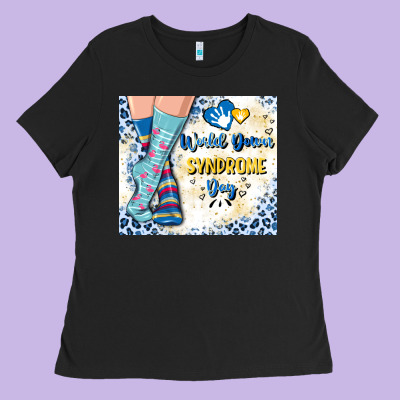 World Down Syndrome Day Ladies Tee Designed By Artiststas
