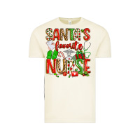 Vintage Arctic santa's favorite nurse Vintage Tee - texasbilliewilder