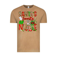 Vintage Camel santa's favorite nurse Vintage Tee - texasbilliewilder