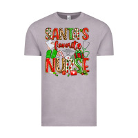 Vintage Zinc santa's favorite nurse Vintage Tee - texasbilliewilder