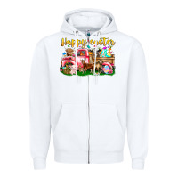 Happy Easter Animal Car Zipper Hoodie | Teevron